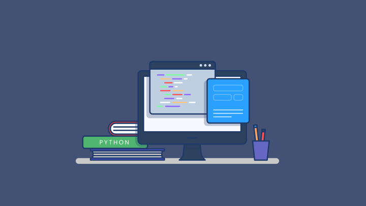 Cover image of Python course